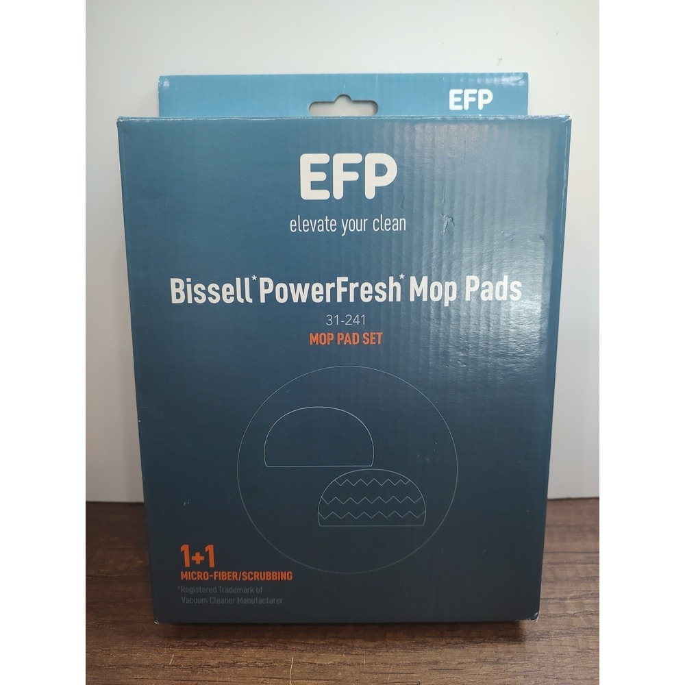 Bissell PowerFresh Mod Pads 31-241 Microfiber And Scrubbing Cloth EFP